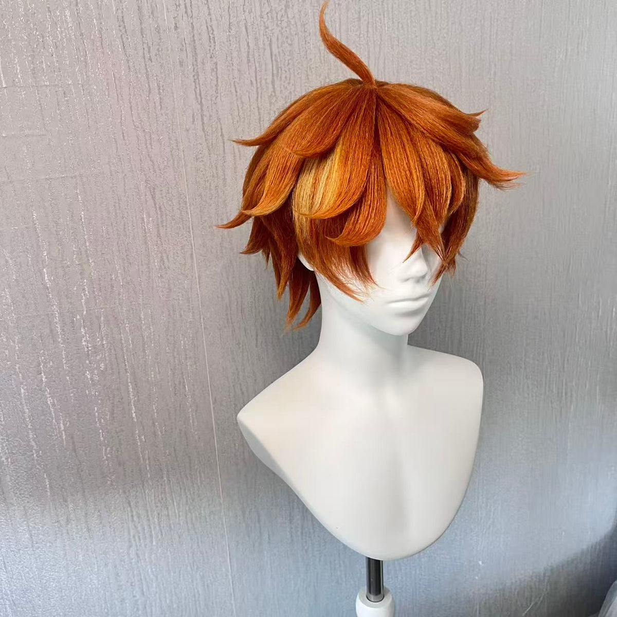 Genshin Impact - Tartaglia | Premium Synthetic Pre-Styled Anime Cosplay Wig, Hand Fluffy Styled, Perfect for Halloween Dress-Up, Comic Con, Roleplay & Portrait Photography