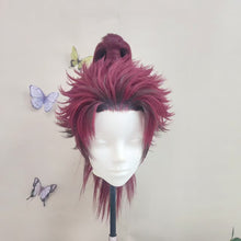 Load image into Gallery viewer, Dual-purpose Tanjiro Detachable Ponytail Pre-Styled Anime Cosplay Wi