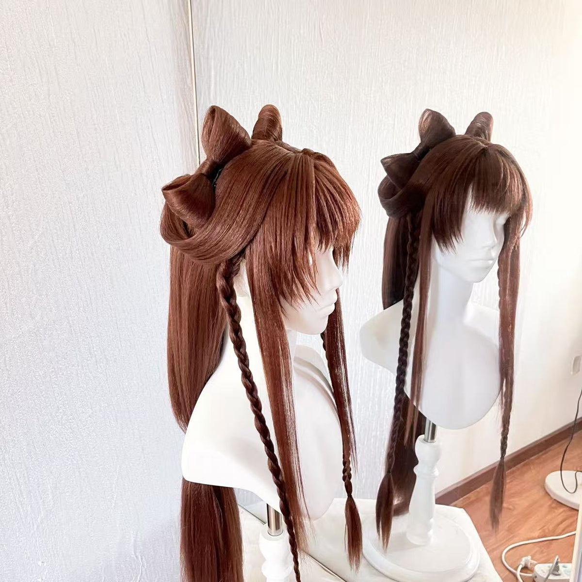 Xi Shi Linglong Zhenwei Pre-Styled Honor of Kings Anime Cosplay Wig