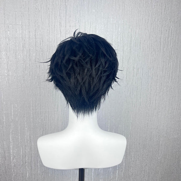 Ren Amamiya Persona 5 Hand Styled Black Anime Cos Wig