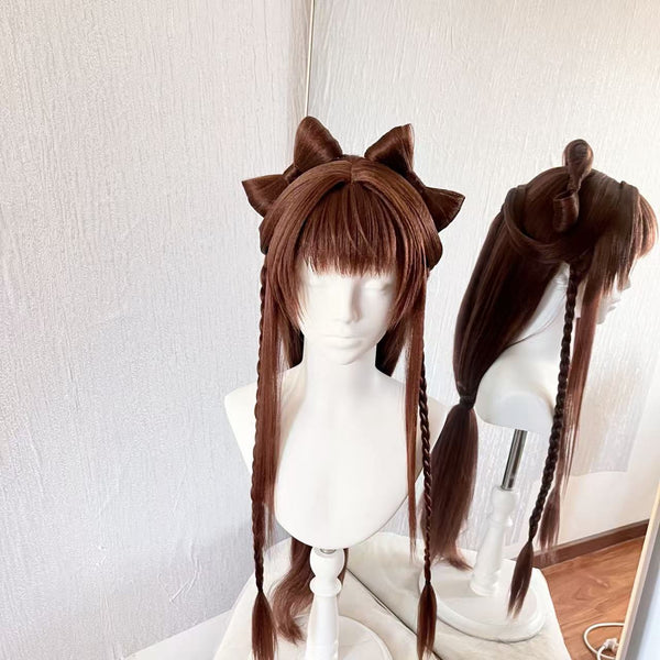 Xi Shi Linglong Zhenwei Pre-Styled Honor of Kings Anime Cosplay Wig