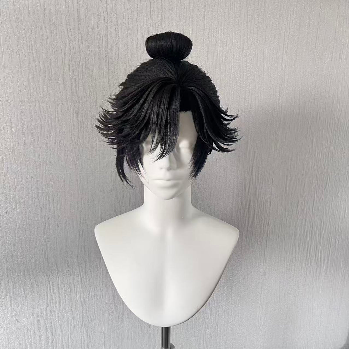 Sun Quan Cosplay Wig | Three Kingdoms Black Anime Wig