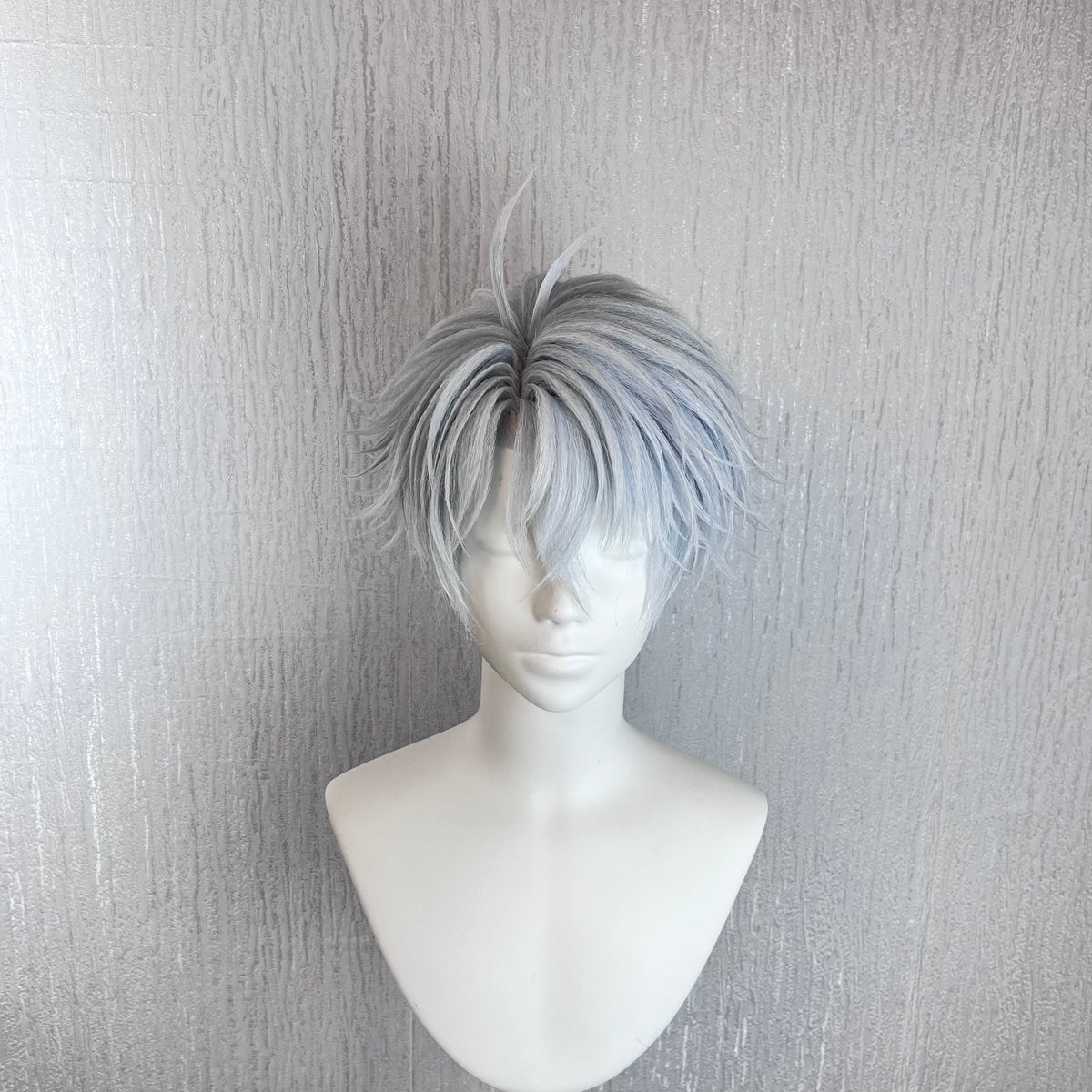 Phainon Honkai Star Rail Hand Styled Silver Blue Anime Cos Wig