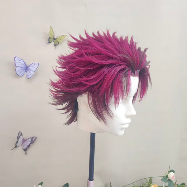Dual-purpose Tanjiro Detachable Ponytail Pre-Styled Anime Cosplay Wi