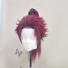 Load image into Gallery viewer, Dual-purpose Tanjiro Detachable Ponytail Pre-Styled Anime Cosplay Wi