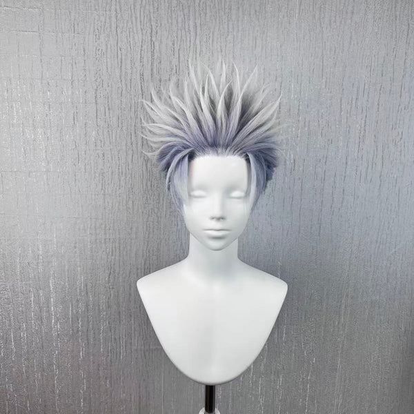 Shoyo Hinata Cosplay Wig from Haikyuu, Orange Red Spiky Explosive Short Hair, Hand Pre-Styled Anime Wig (Copy)