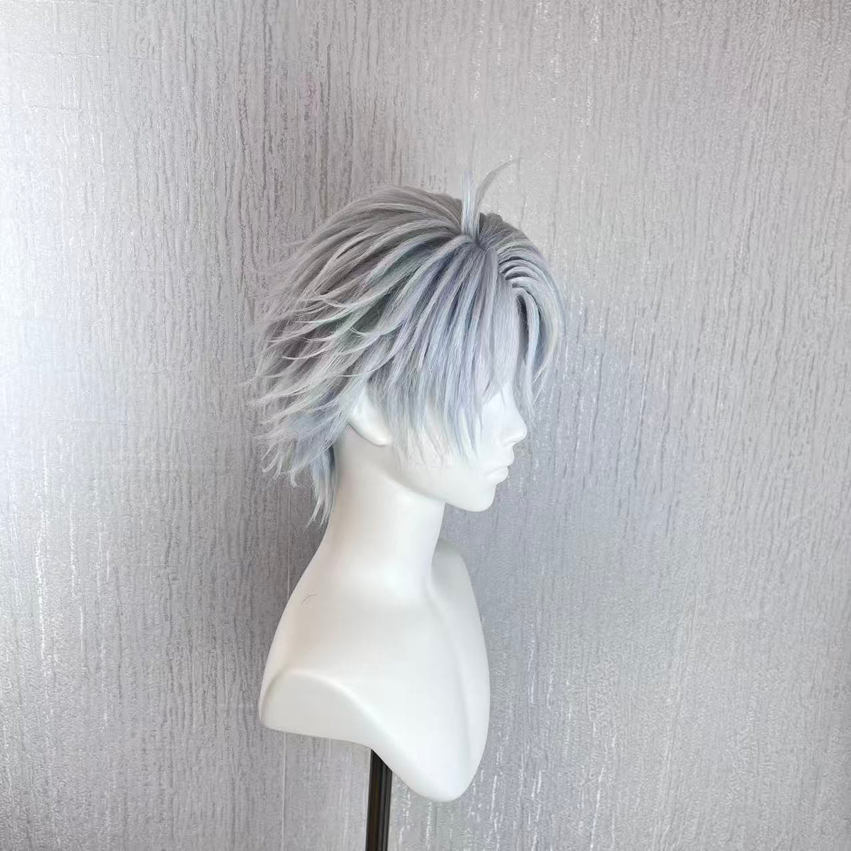 Phainon Honkai Star Rail Hand Styled Silver Blue Anime Cos Wig