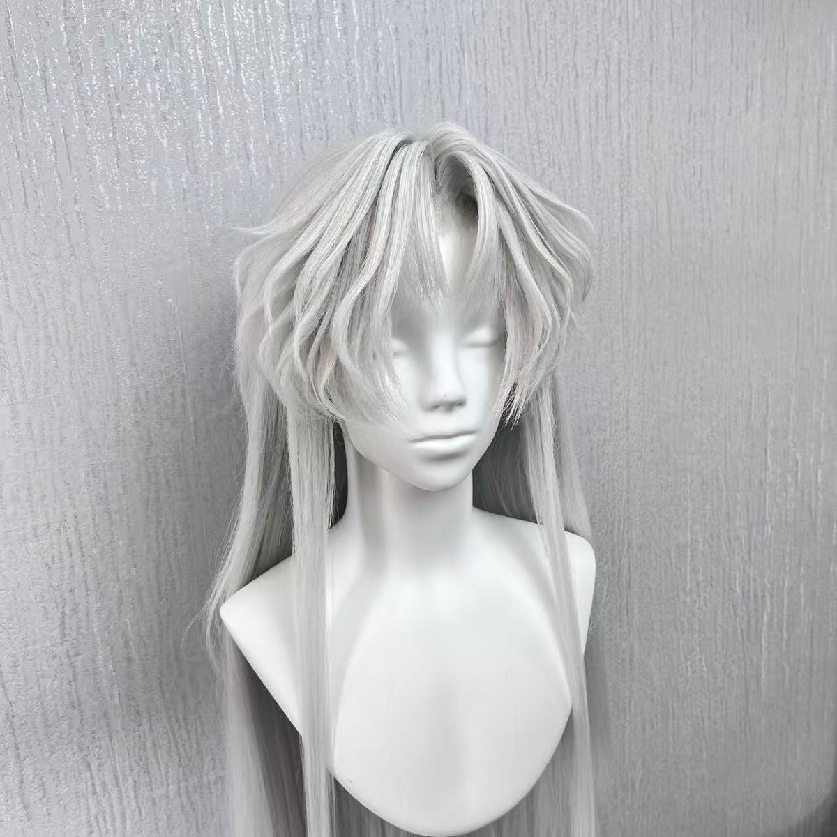 Sesshomaru Cosplay Wig | Inuyasha White Anime Wig