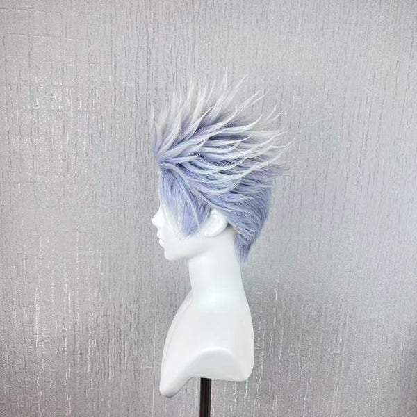 Shoyo Hinata Cosplay Wig from Haikyuu, Orange Red Spiky Explosive Short Hair, Hand Pre-Styled Anime Wig (Copy)