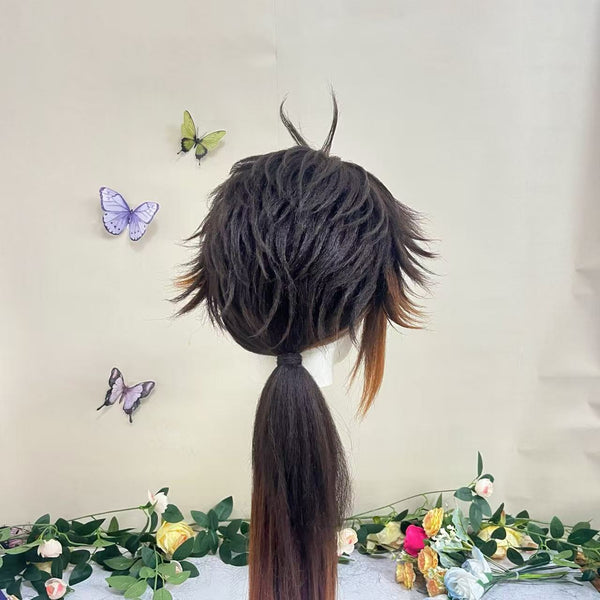 Genshin Impact Zhongli Cosplay Wig