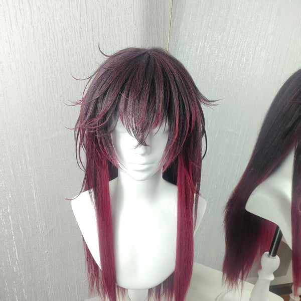 Demonified Tanjiro Cosplay Wig