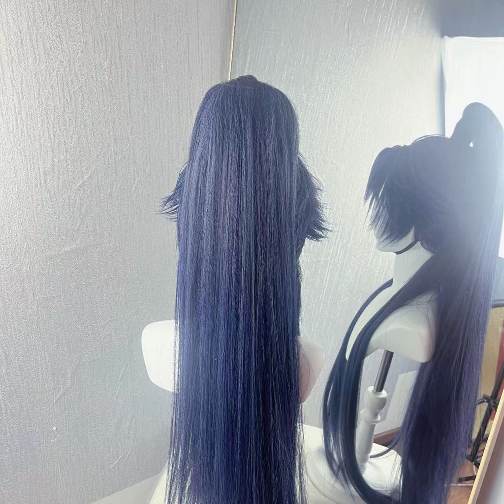 3 Styles Wear Fu Rong Cos Wig, Convertible into High Ponytail, Down Hair and Short Cut