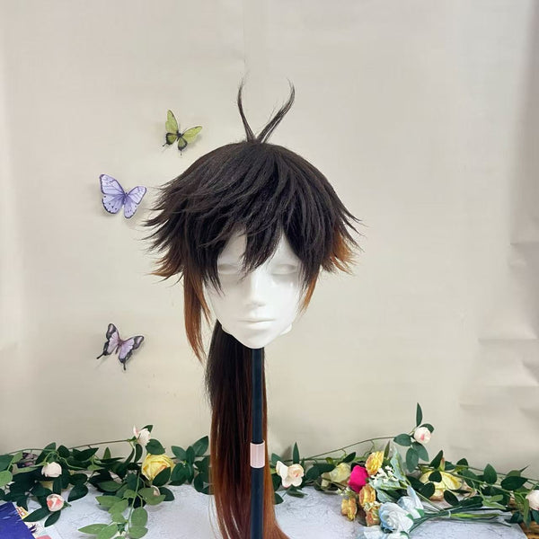 Genshin Impact Zhongli Cosplay Wig
