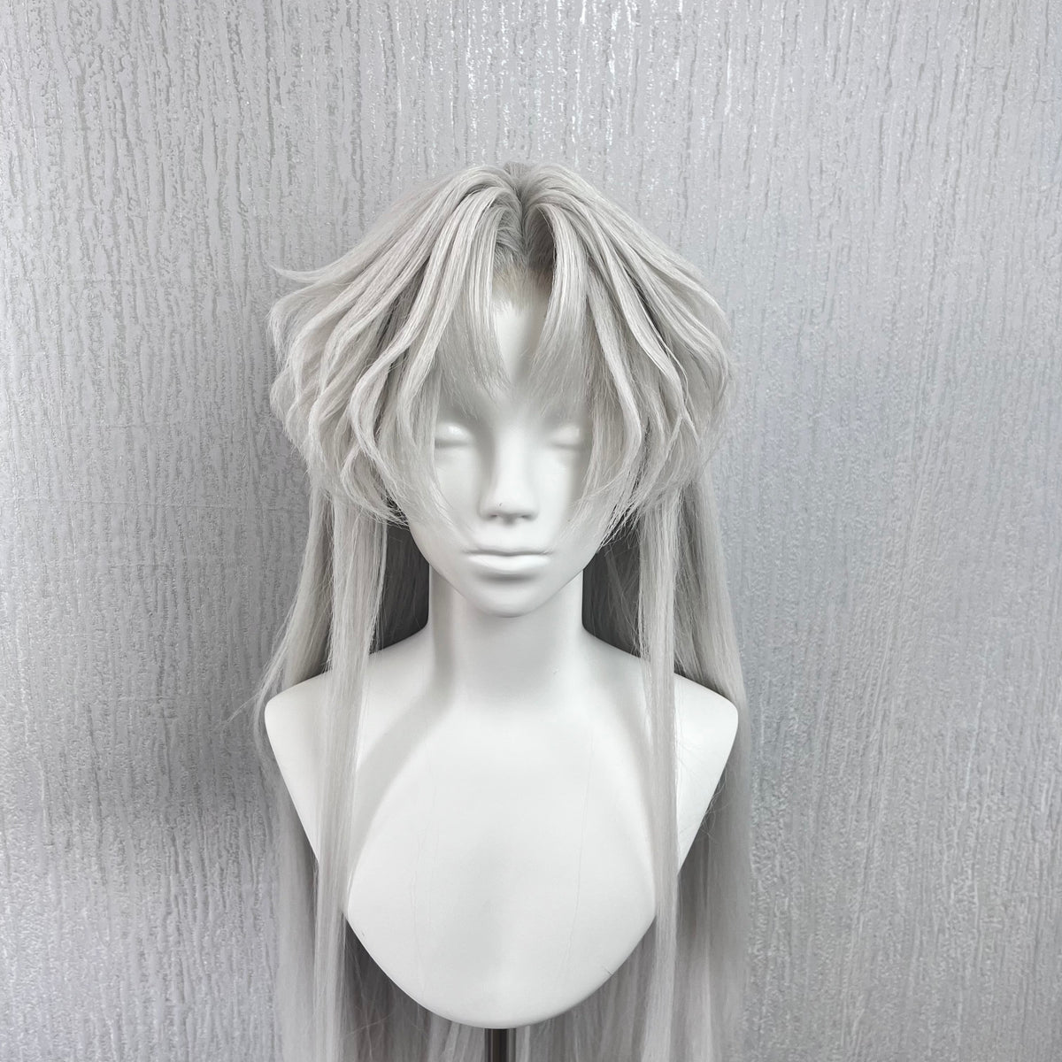 Sesshomaru Cosplay Wig | Inuyasha White Anime Wig
