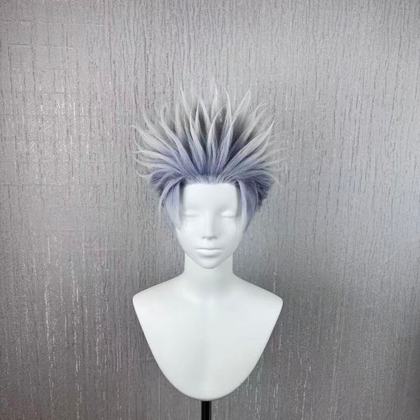 Shoyo Hinata Cosplay Wig from Haikyuu, Orange Red Spiky Explosive Short Hair, Hand Pre-Styled Anime Wig (Copy)