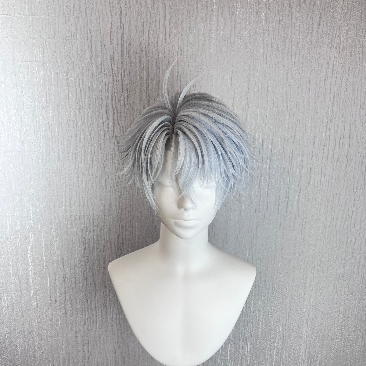 Phainon Honkai Star Rail Hand Styled Silver Blue Anime Cos Wig