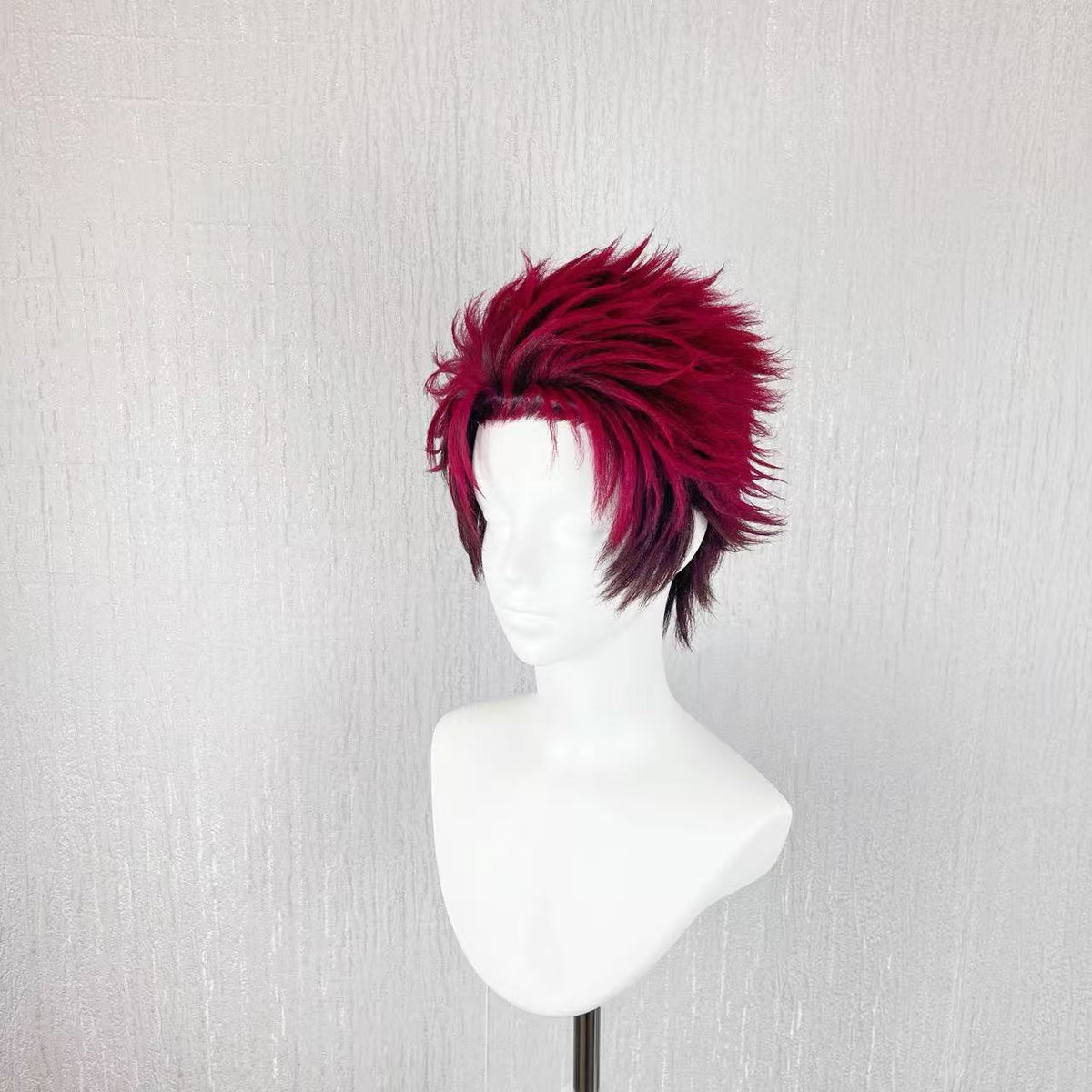 Demon Slayer Kamado Tanjiro Cosplay Wig, Perfect for Halloween, Comic Con and Shooting