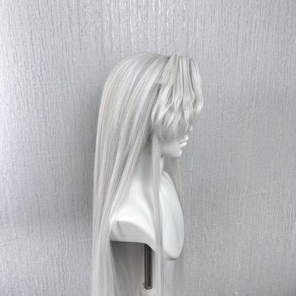 Sesshomaru Cosplay Wig | Inuyasha White Anime Wig