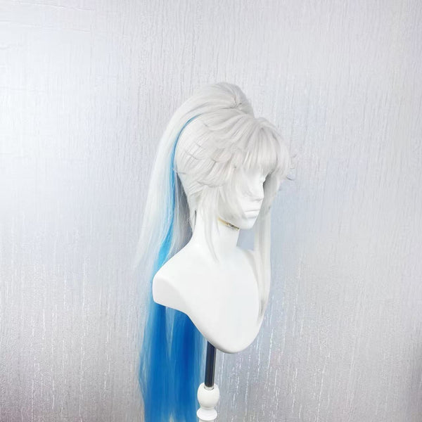 Furina Genshin Impact Cosplay Wig, Handmade Fluffy Styled Anime Wig, Ideal for Halloween, Comic Con, Roleplay & Portrait Photography (Copy)
