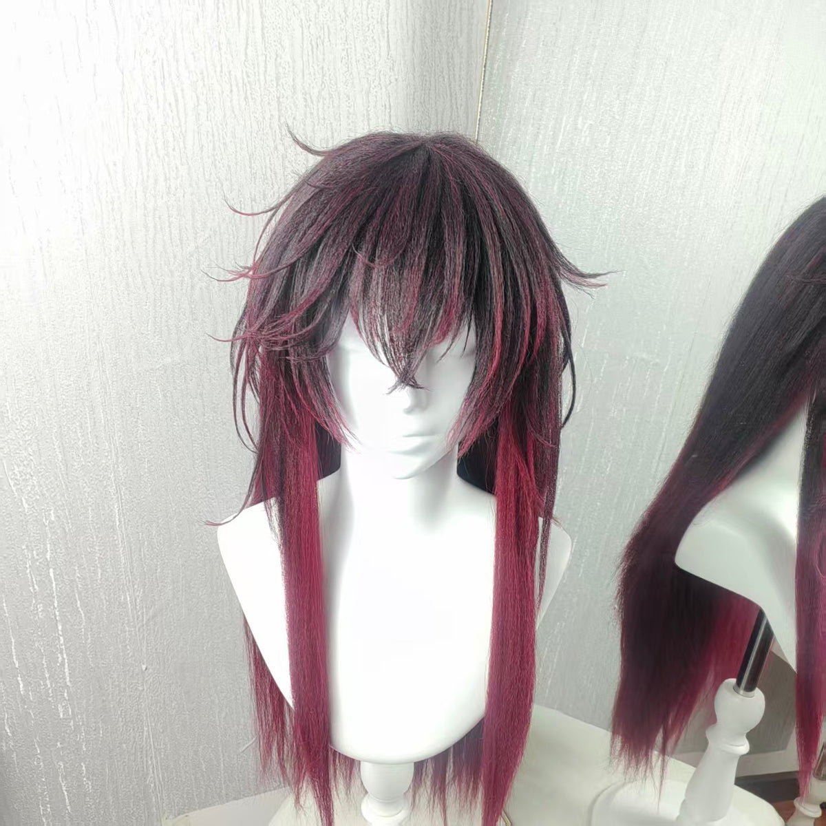 Demonified Tanjiro Cosplay Wig