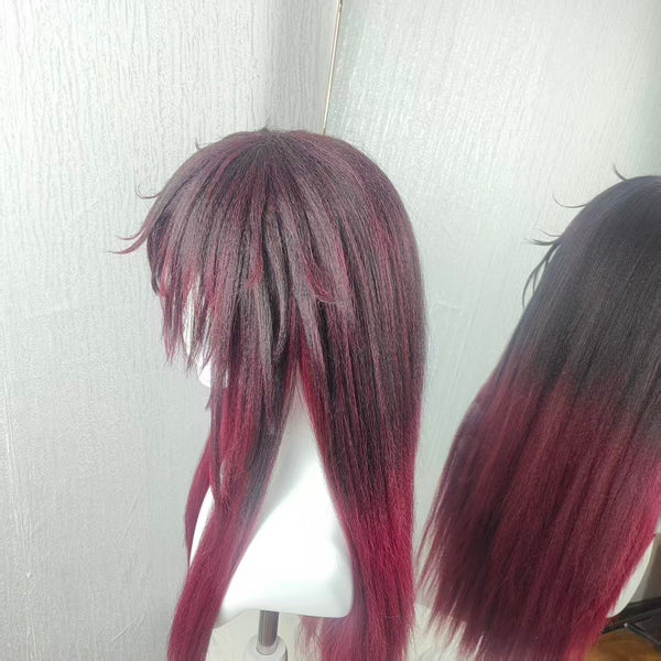 Demonified Tanjiro Cosplay Wig