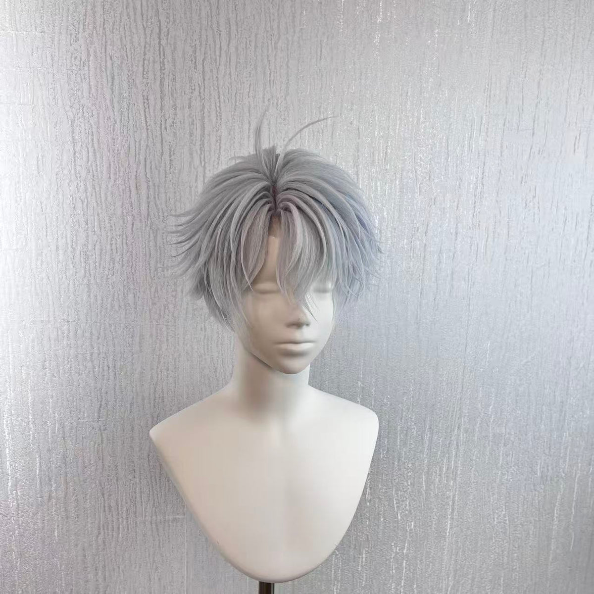 Phainon Honkai Star Rail Hand Styled Silver Blue Anime Cos Wig