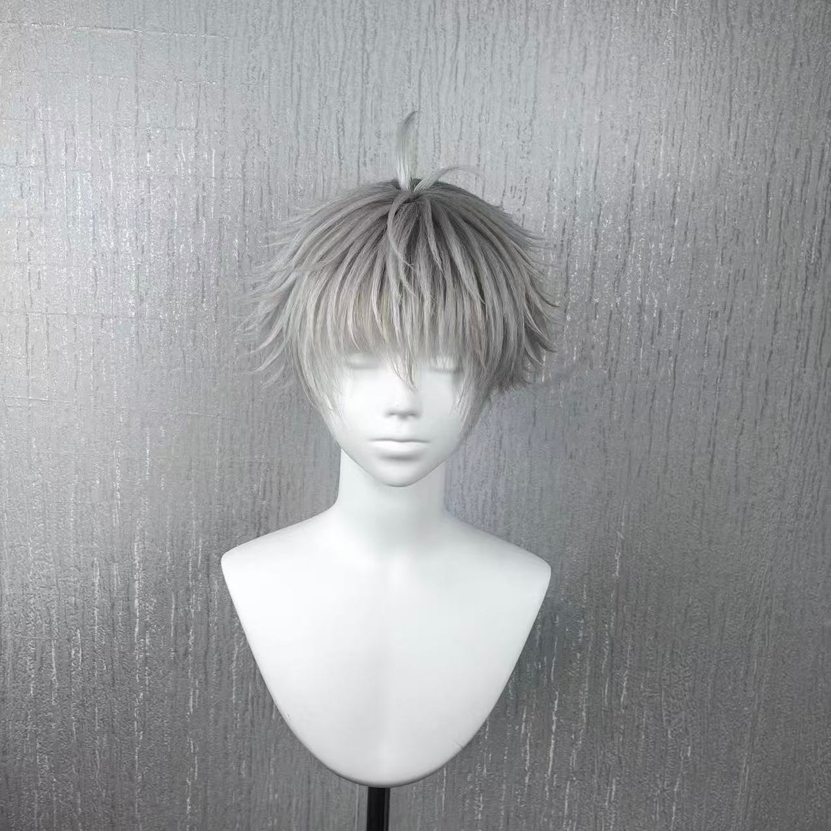 Satoru Gojo Cosplay Wig | Jujutsu Kaisen White Hair Anime Character Wig