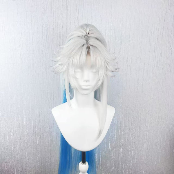 Furina Genshin Impact Cosplay Wig, Handmade Fluffy Styled Anime Wig, Ideal for Halloween, Comic Con, Roleplay & Portrait Photography (Copy)