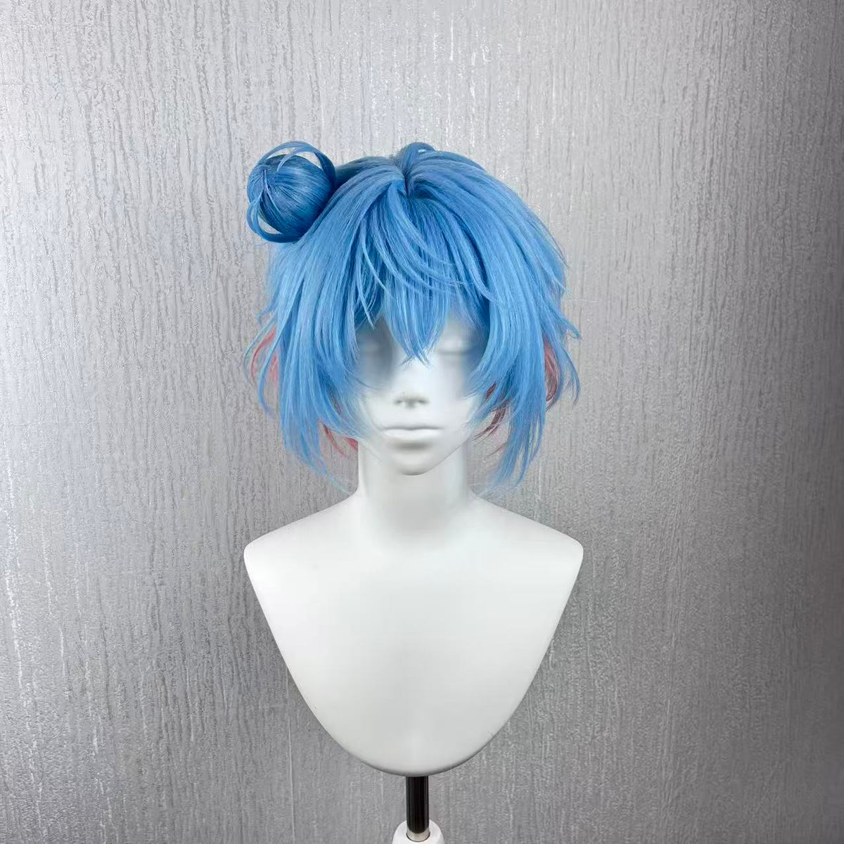Xiao Qiao Time Witch Cosplay Wig | Honor of Kings Character Wig | Handmade Purple Pink Anime Wig | Fantasy Game Costume Hair