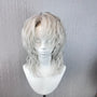 Demon Slayer Rui Cosplay Wig - Silver White Wavy