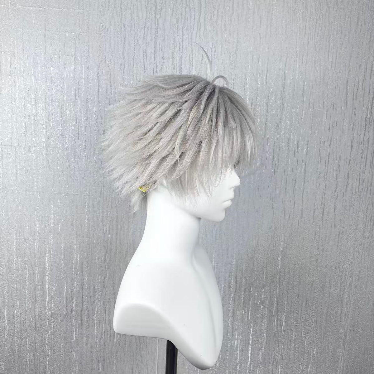 Satoru Gojo Cosplay Wig | Jujutsu Kaisen White Hair Anime Character Wig