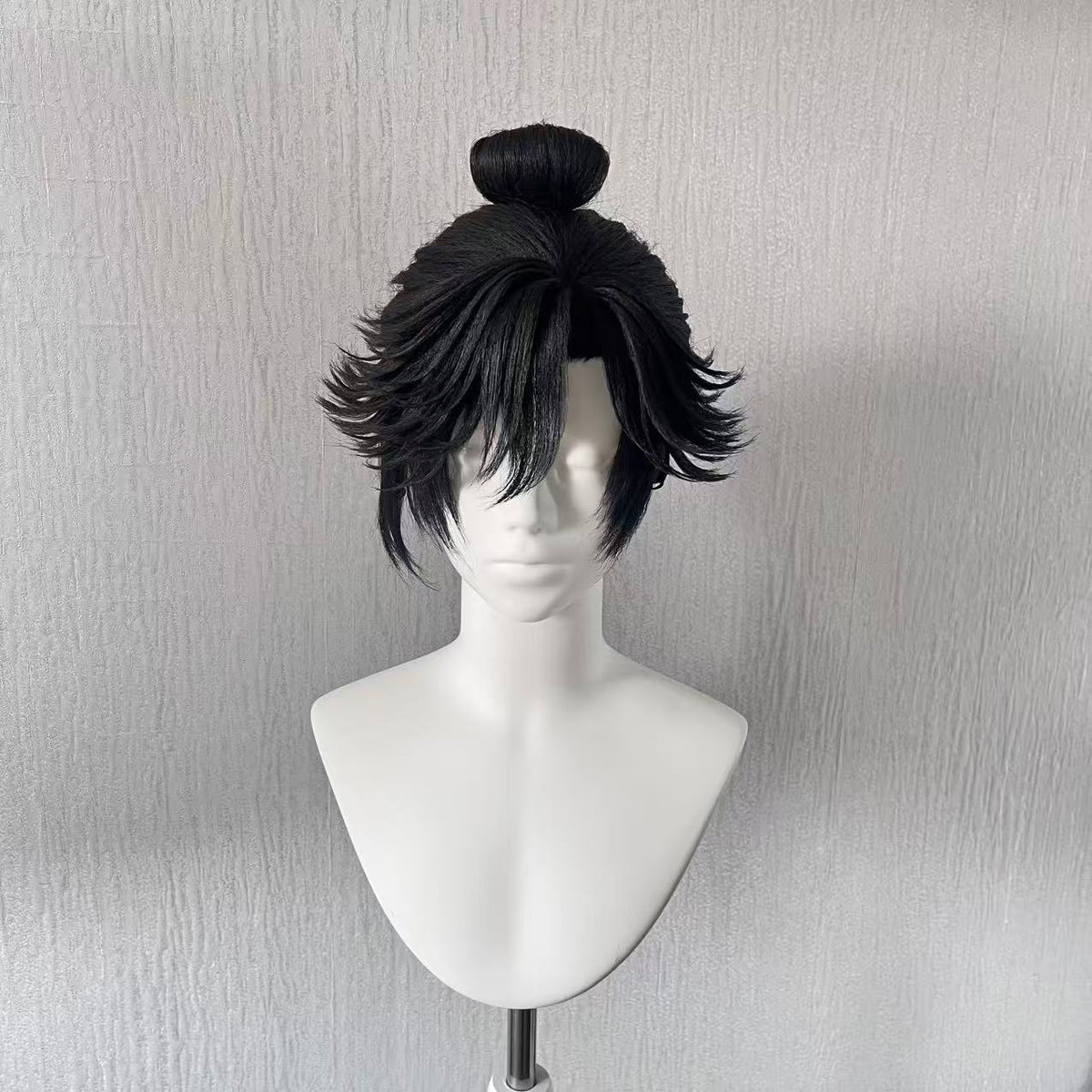 Sun Quan Cosplay Wig | Three Kingdoms Black Anime Wig