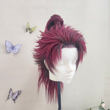 Load image into Gallery viewer, Dual-purpose Tanjiro Detachable Ponytail Pre-Styled Anime Cosplay Wi