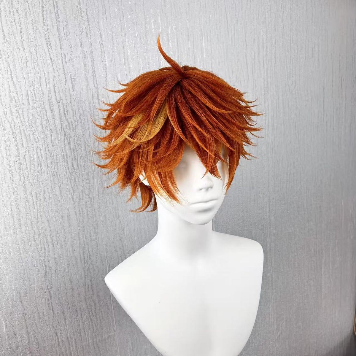 Genshin Impact - Tartaglia | Premium Synthetic Pre-Styled Anime Cosplay Wig, Hand Fluffy Styled, Perfect for Halloween Dress-Up, Comic Con, Roleplay & Portrait Photography
