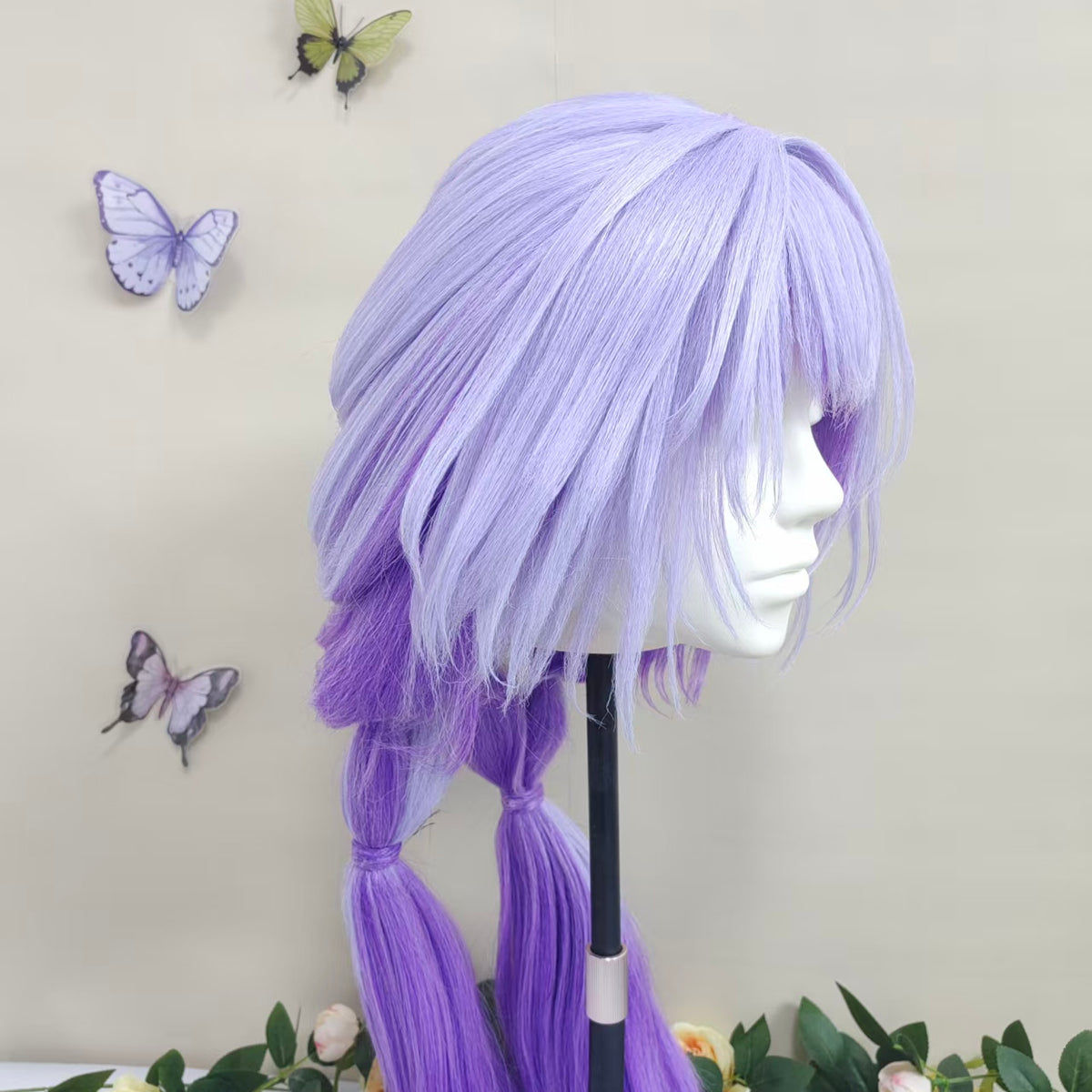 Honkai: Star Rail - Xiadie | Premium Synthetic Pre-Styled Anime Cosplay Wig, Hand Fluffy Styled Wig for Halloween, Comic Con, Roleplay & Portrait Photography