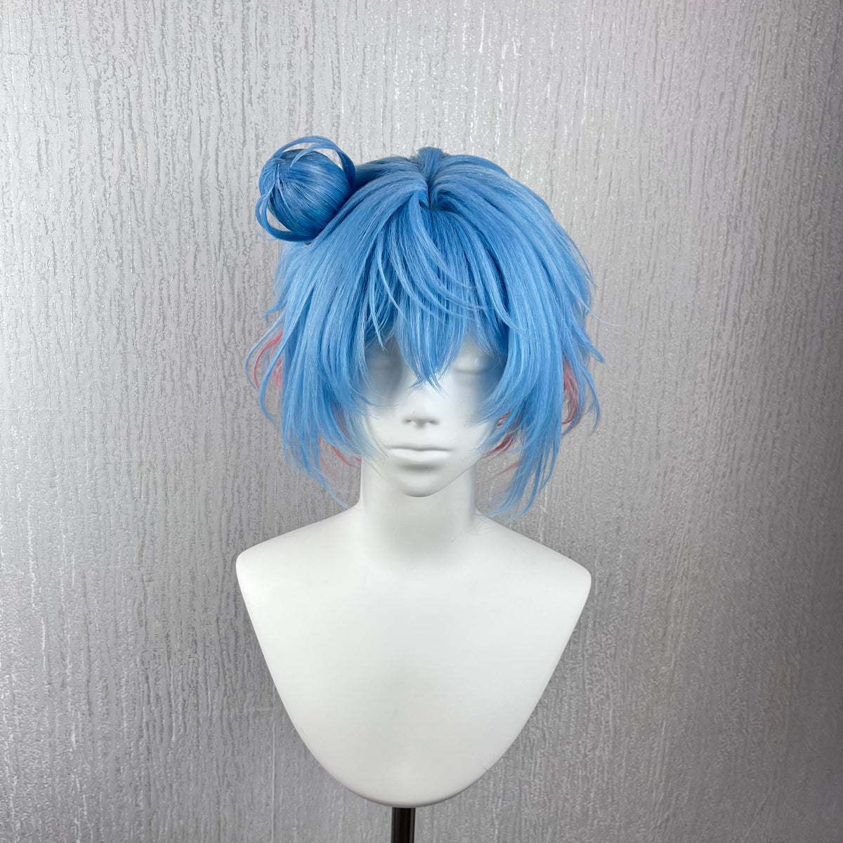 Xiao Qiao Time Witch Cosplay Wig | Honor of Kings Character Wig | Handmade Purple Pink Anime Wig | Fantasy Game Costume Hair