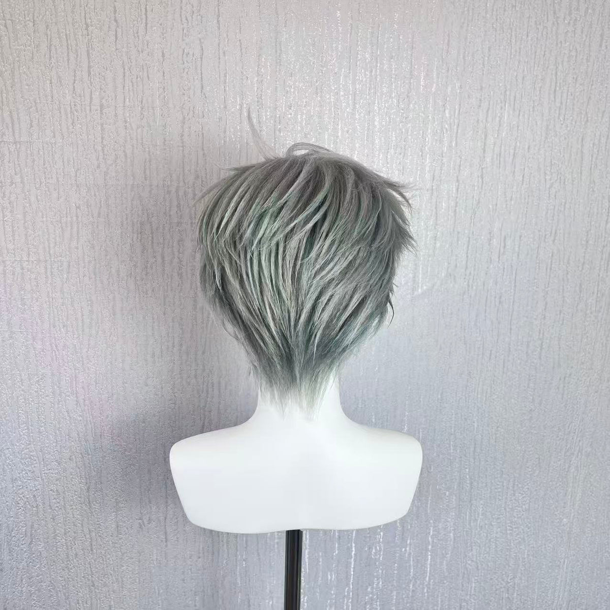 Alien Stage Till Grey Green Cos Wig