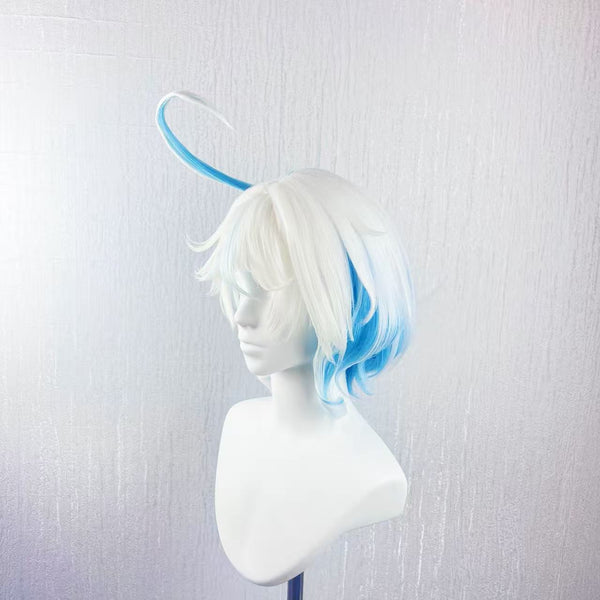 Furina Genshin Impact Cosplay Wig, Handmade Fluffy Styled Anime Wig, Ideal for Halloween, Comic Con, Roleplay & Portrait Photography