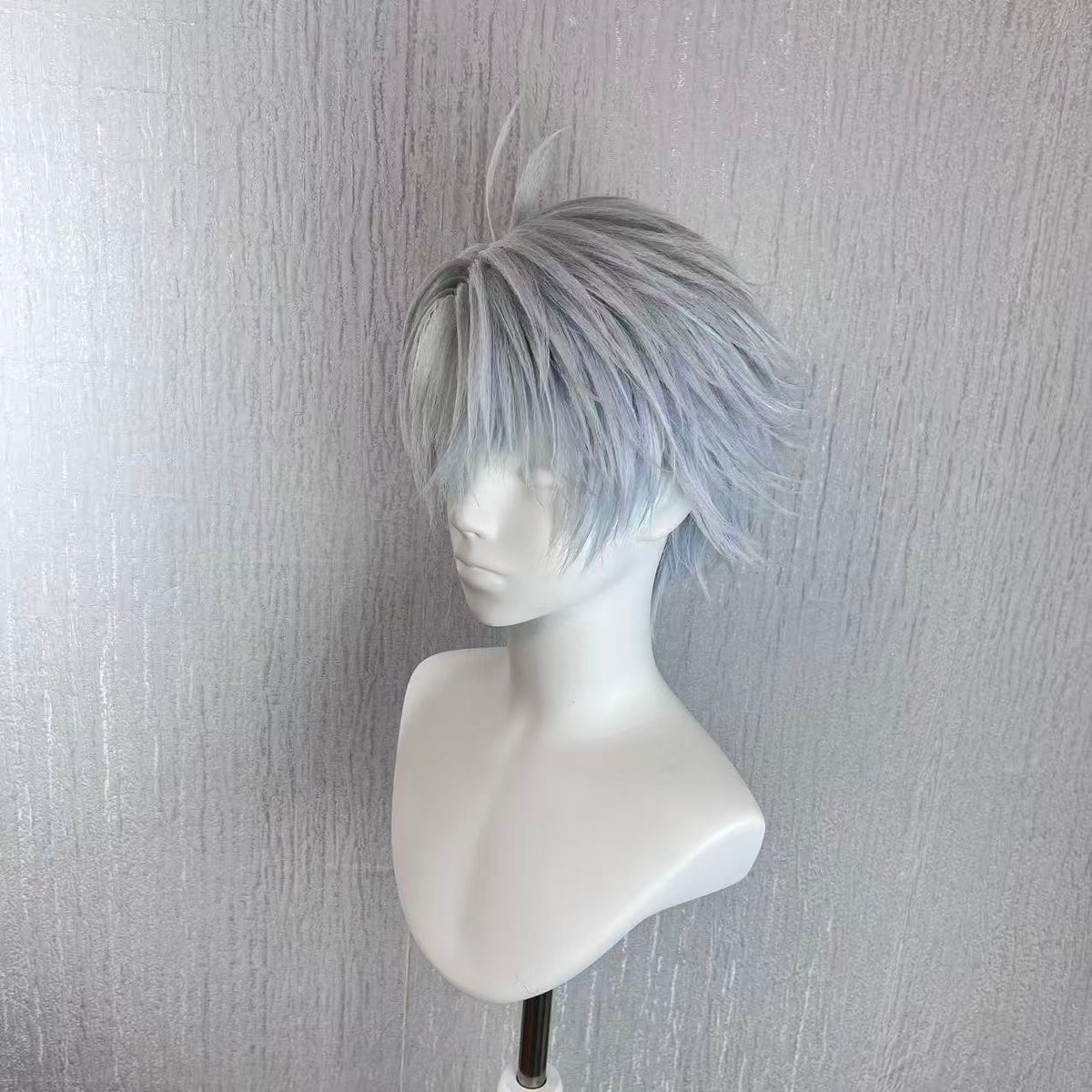 Phainon Honkai Star Rail Hand Styled Silver Blue Anime Cos Wig
